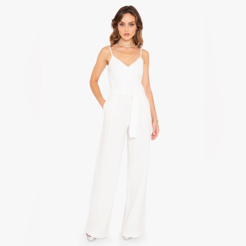 Brand New Evie Jumpsuit in Sugar, size 12 - never worn!